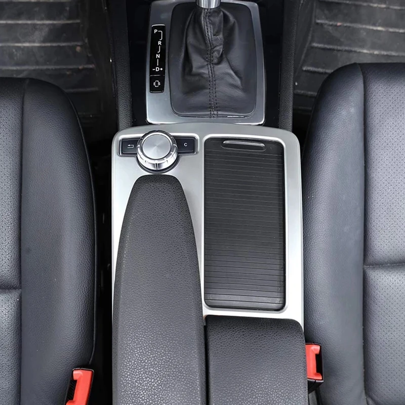Nálepku Rám Orezania Auto Styling Multimediálne Handrest Panel Pokrýva na Mercedes Benz W204 W212 C Triedy E