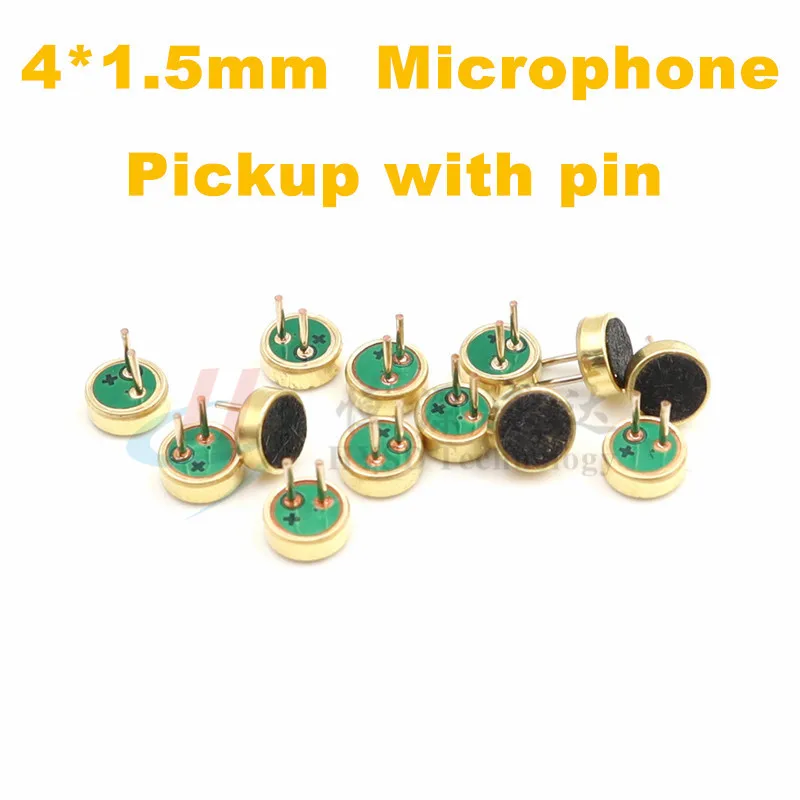 10pcs Mikrofón 9*7 9*4.5 6*5 6*2.7 6*2.2 6*1.8 6*1.5 4.5*2.2 4*1.5 mm MIC Kondenzátora Electret Mikrofón s 2 pin Pickup