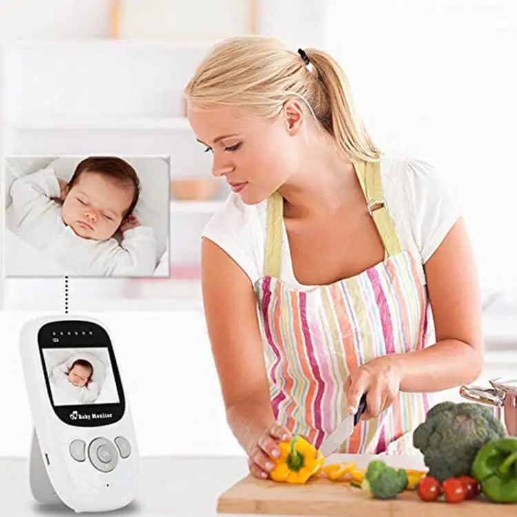Bezdrôtové Baby Monitor TFT Displej Detská Opatrovateľka Bezpečnostné Kamery Noc Monitorovanie Teploty