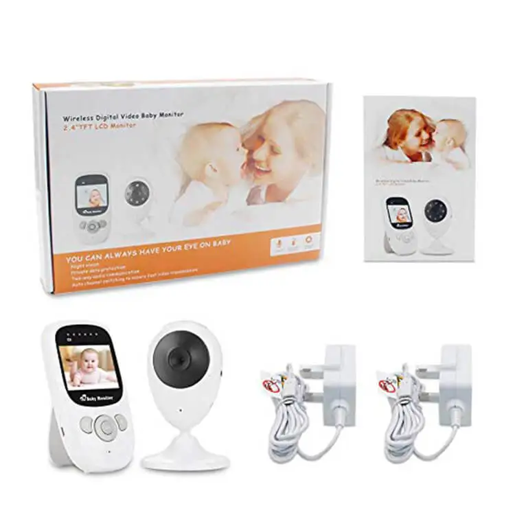 Bezdrôtové Baby Monitor TFT Displej Detská Opatrovateľka Bezpečnostné Kamery Noc Monitorovanie Teploty