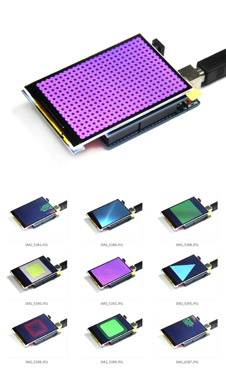 3,5 palcový LCD modul TFT LCD displej 3.5 