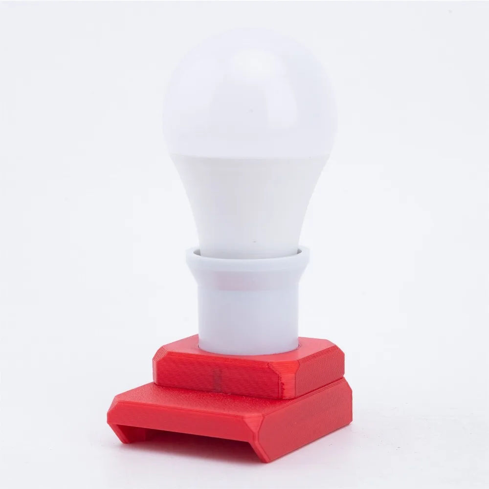 Pre Einhell Ozito Batérie 18v 5W E27 LED Lampy Žiarovky Teplá studená Biela ŽIAROVKA S Diaľkovým ovládaním(bez batérie)