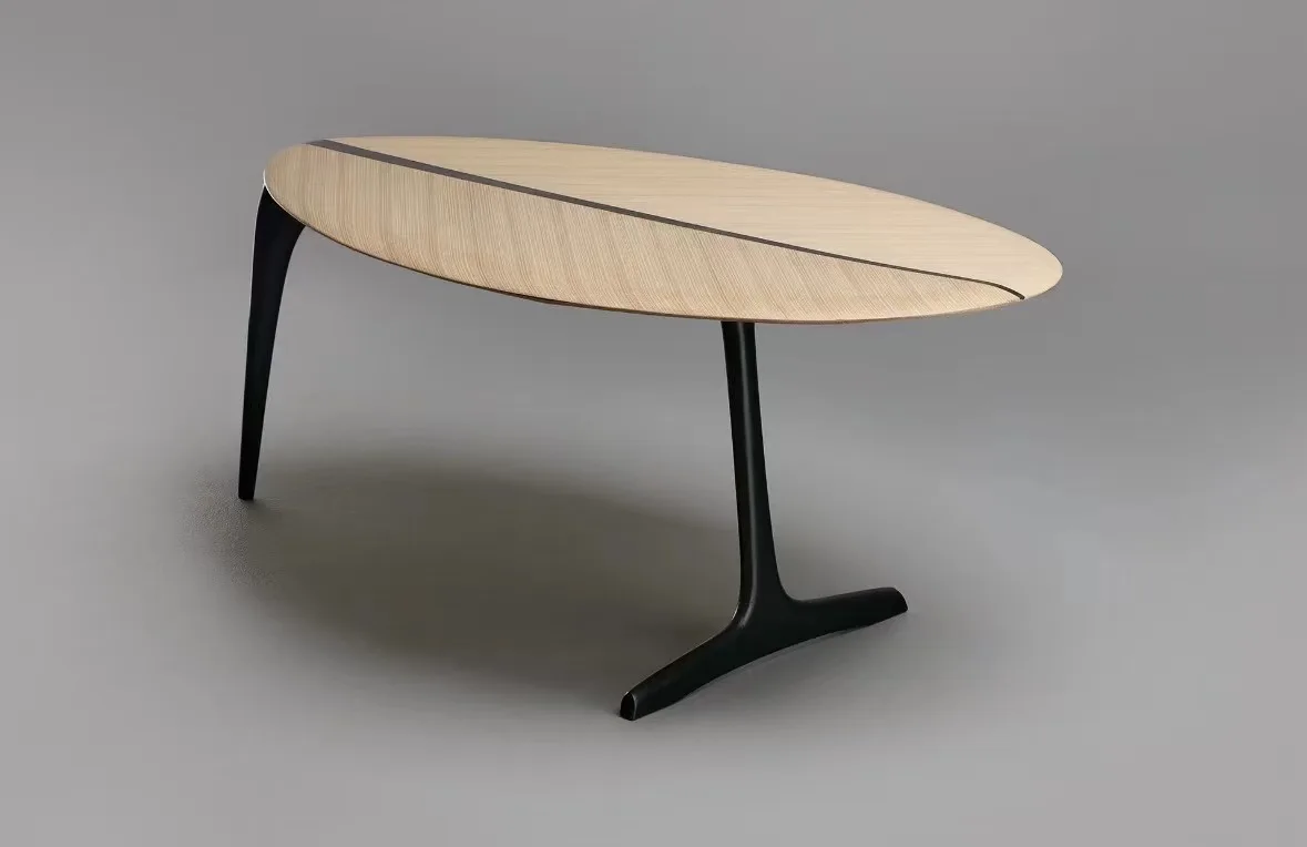 Moderný minimalistický list-tvarované stôl rozšírené čaj stôl Nordic domácnosti stôl