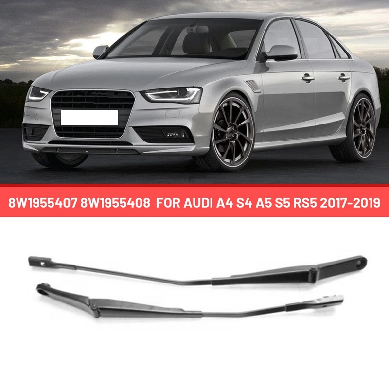 8W1955407 8W1955408 Stierač Rameno Predné Okno, Stierač Rameno Auto pre Audi A4 S4 A5 S5 Rs5 2017-2019