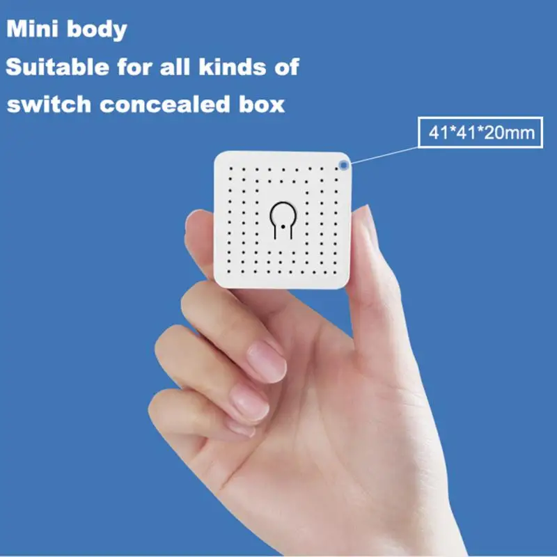 Tuya Wifi Smart Switch 16A DIY Svetlo Prepínače 2/1 Spôsobom Bezdrôtový Smart Home Mini Istič Inteligentný Život EweLink Podporu Alexa Google