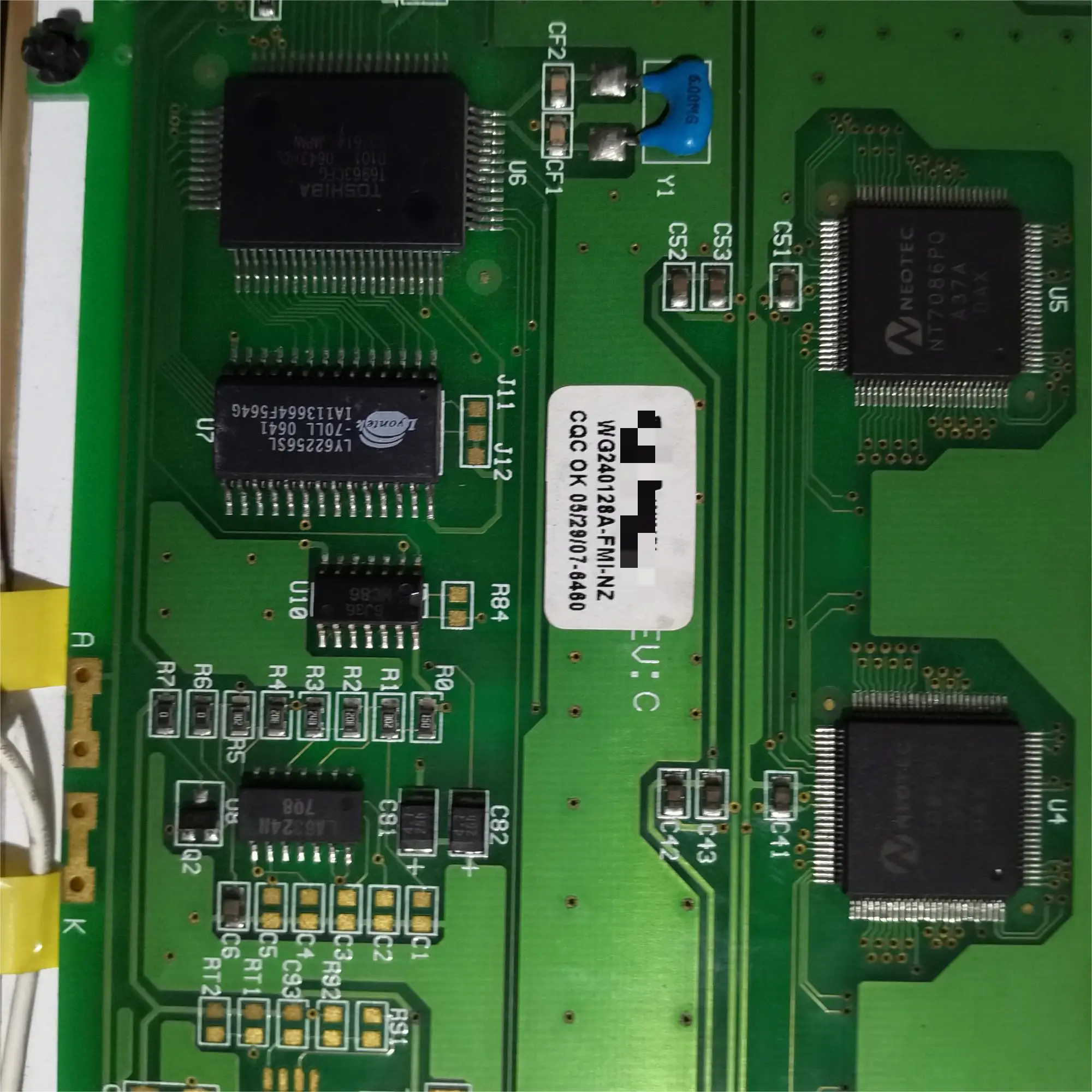100% originálne WG240128A-FMI-NZ LCD displej