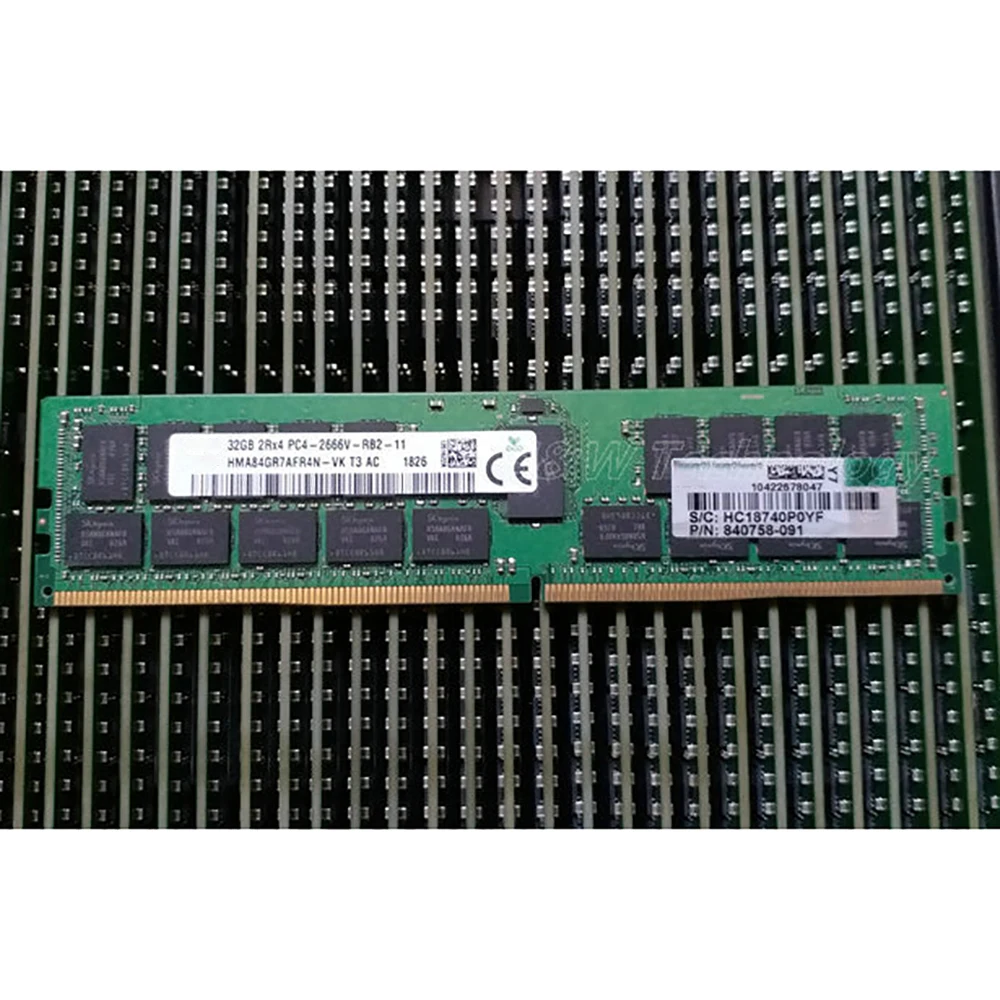 1PC 32G DDR4 2666 REG Pre HP Server Pamäť 815100-B21 850881-001 840758-091