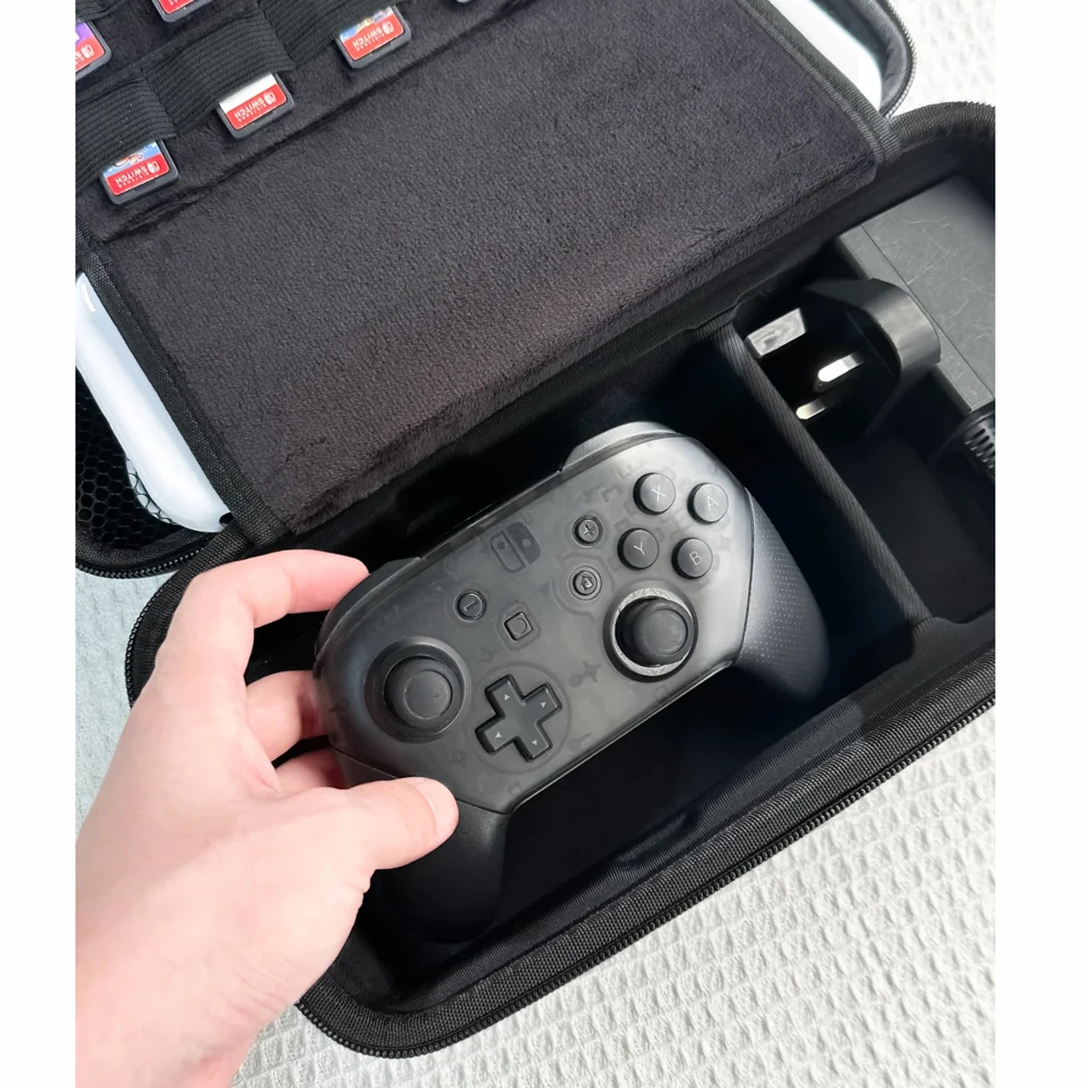 ZD Slzy Kráľovstvo Obmedzené Skladovanie Taška Ochranné Taška Pre Nintendo Prepínač/OLED Hra Príslušenstvo