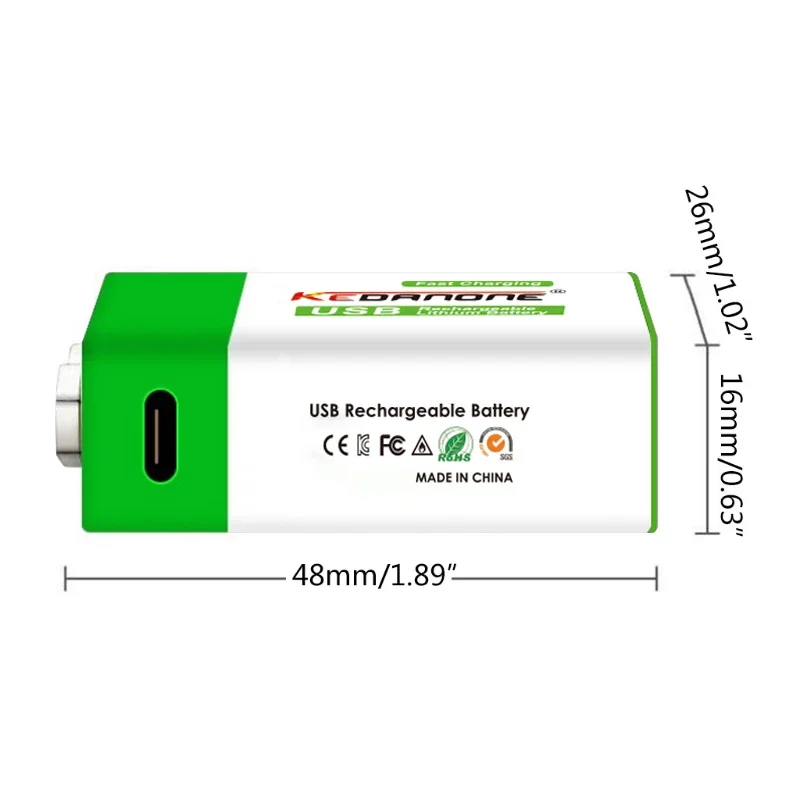 NOVÉ 9V 12800mAh li-ion Nabíjateľnú batériu, Micro USB Batérie 9 v lítium pre Multimeter Mikrofón Hračka na Diaľkové Ovládanie KTV použitie