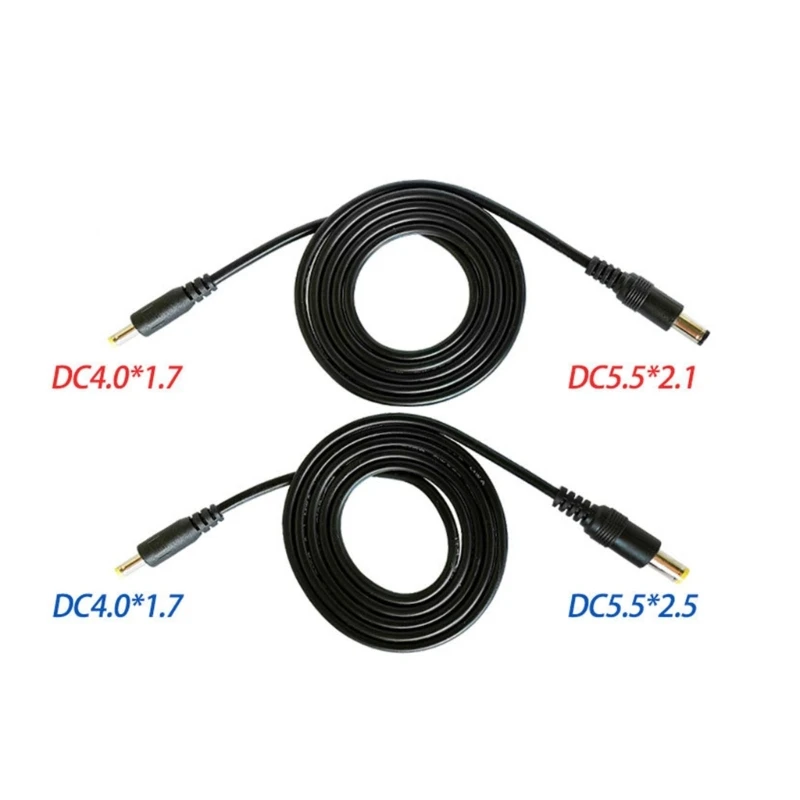 Multi Účel DC4.0x1.7mm na DC5.5x2.1/DC5.5x2.5 mm Napájací Kábel Príslušenstvo DCDC5521/DC5525 Dvojité Zapojte Kábel Náhrady