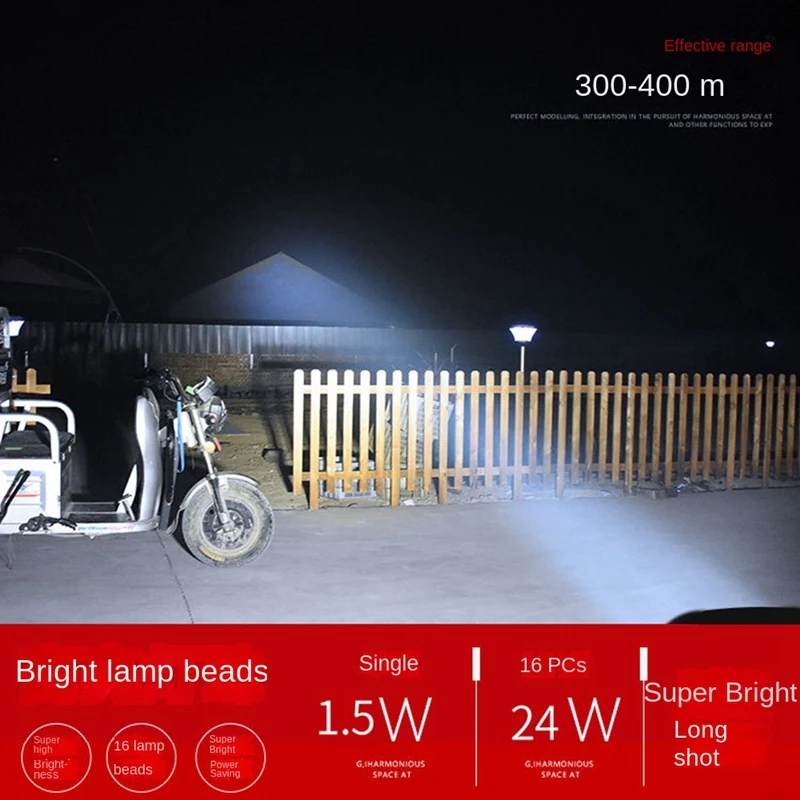 12V-80V E-Bike Predné Svetlo Motocykel Elektrický Bicykel Bicykel LED Reflektor Trojkolka Lampa Led Cyklistické Časti