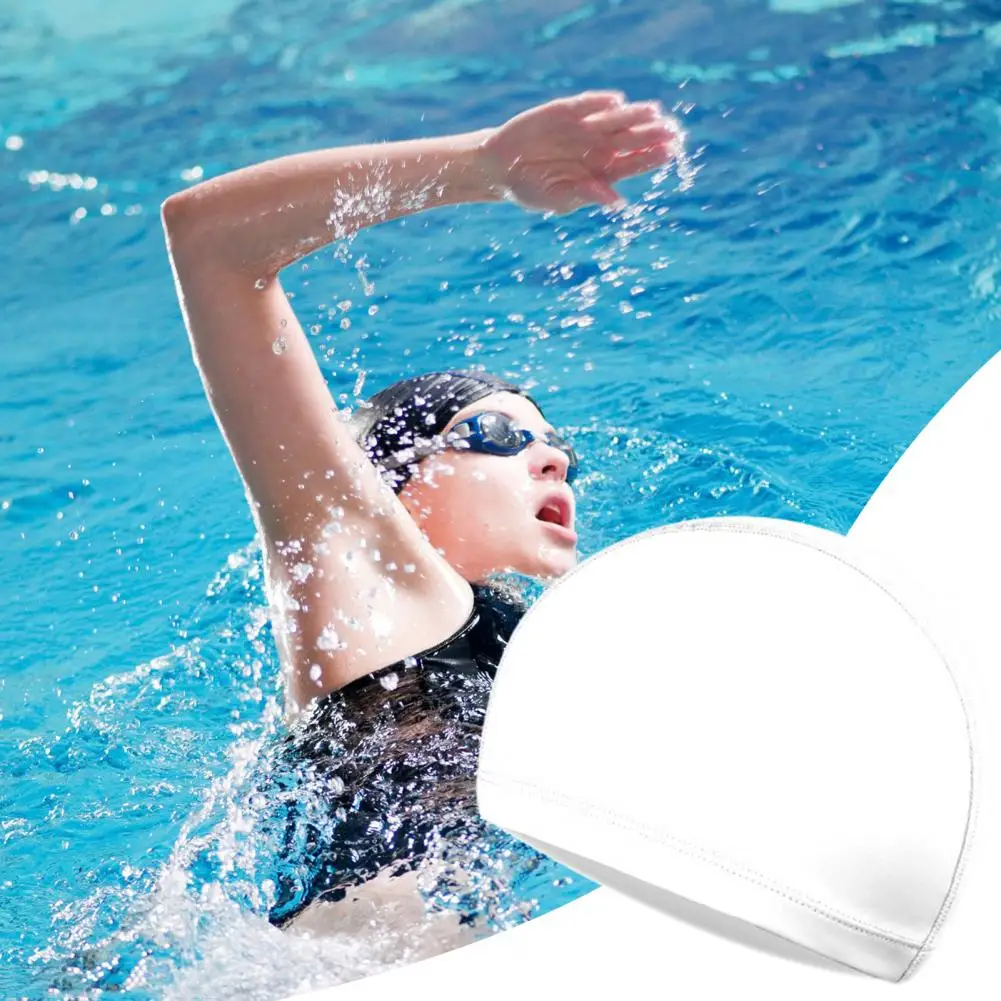 Plávať Bazén Klobúk Jednoduché Non-slip Dizajn Pohodlné Ochranu Sluchu Bazén, Plávanie Čiapočku Klobúk Čiapky pre Mužov