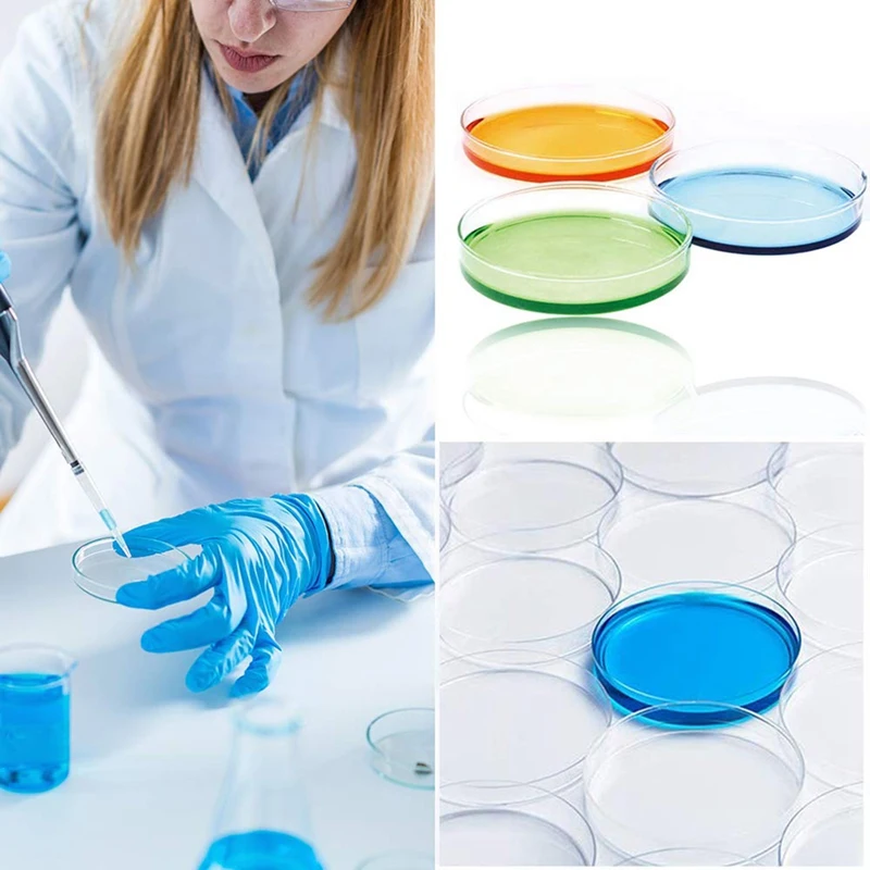 20 Ks Plastových Petriho misiek,Sterilné Plastové Petriho misiek S Vekom,100X15mm,S 20 Ks Plastových Prenos Pipety Na Lab