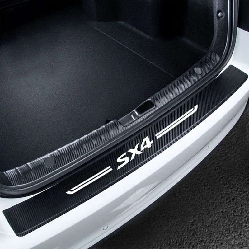 Auto Predné, Zadné, Prah Dverí Parapet Nálepky na Suzuki SX4 Logo 2023 batožinového priestoru Nárazníka Chráni Dosku Proti Poškriabaniu Výbava Príslušenstvo