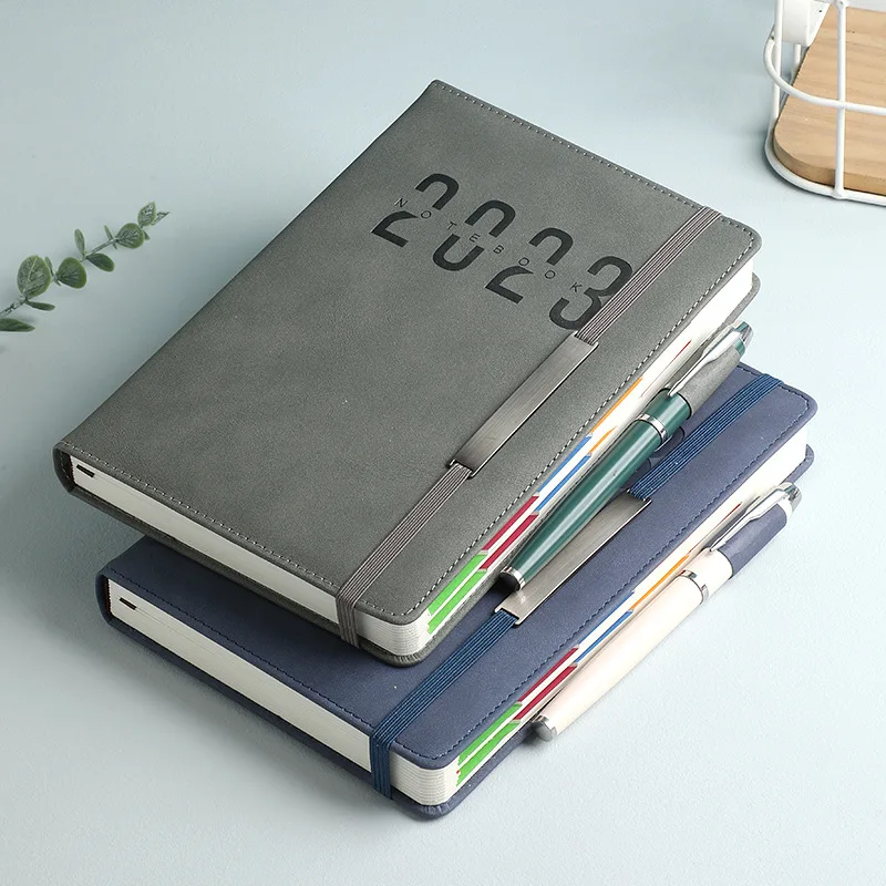 2023 Plán knihy účinnosť príručky 365 kalendárnych knihy denné plánovanie kalendár knihy notebook darčekovej krabičke