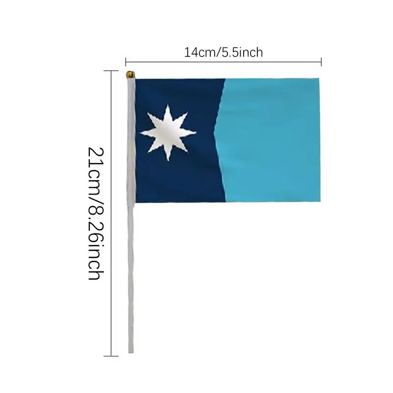 Ručné Štátnej Vlajky 20pcs Mini Príznak Nastavený 5.51x8.27 Palcov Odolnosť Voči Blednutiu & Živé Farby Na Spoločenské Udalosti, Oslavy