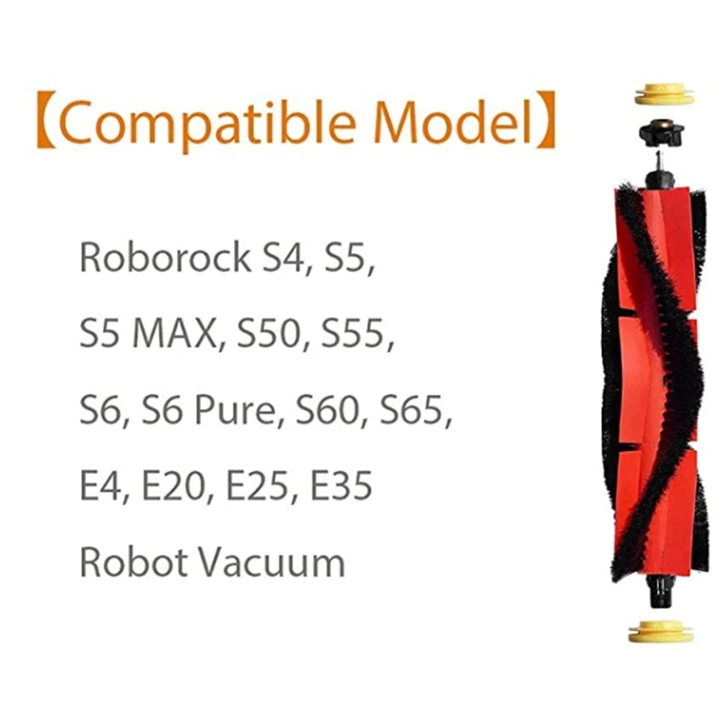 7Pcs Mop Handričkou Hlavné Kefa Filter, sada Pre Xiao Pre Roborock S6 S5 MAX S50 S55 S60 S65 Robot Vysávač Príslušenstvo