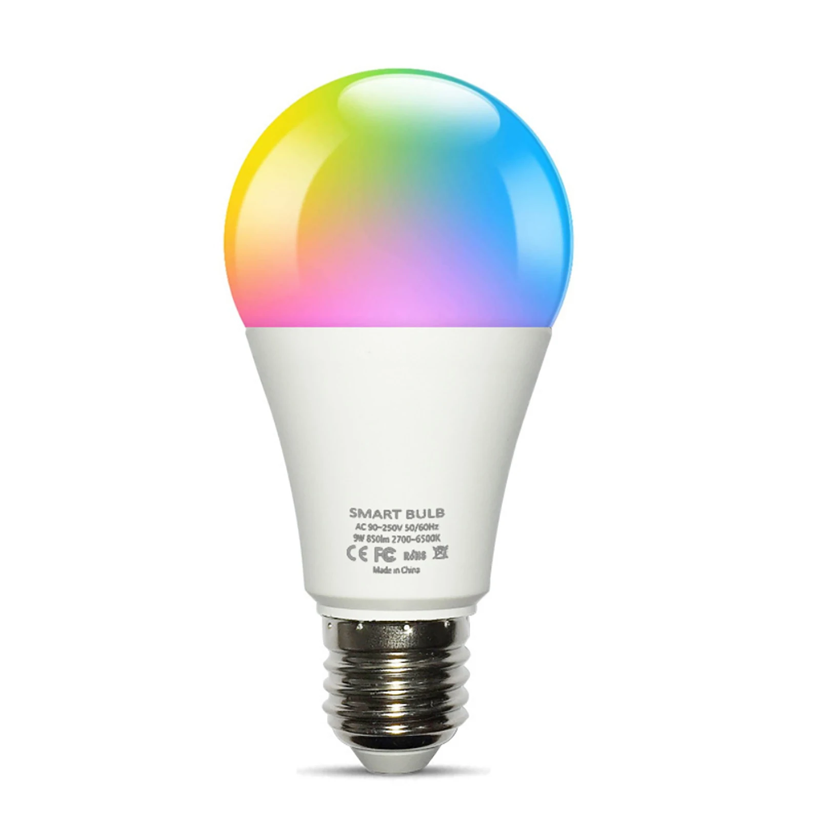 1~10PCS Smart Žiarovky E27 Led Lampa Smart Žiarovky RGB 220V 110V Pracuje s Tuya Inteligentný Život APP Smartthings Alexa Hub