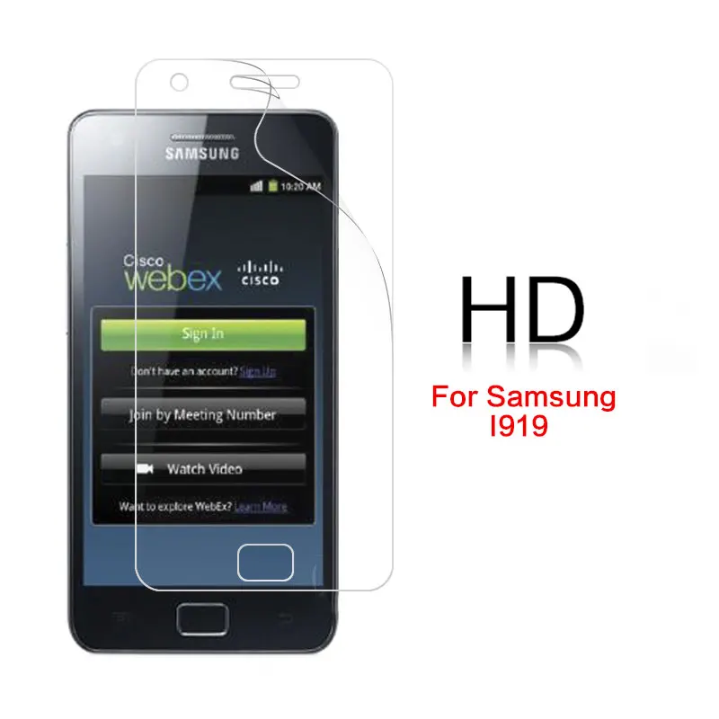 LCD Predné HD Jasné Lesklé Fólie Pre Samsung I437 I8190 I8200 I8250 I8268 I829 I8730 I919 I929 I9300 Anti-Glare Matný Film