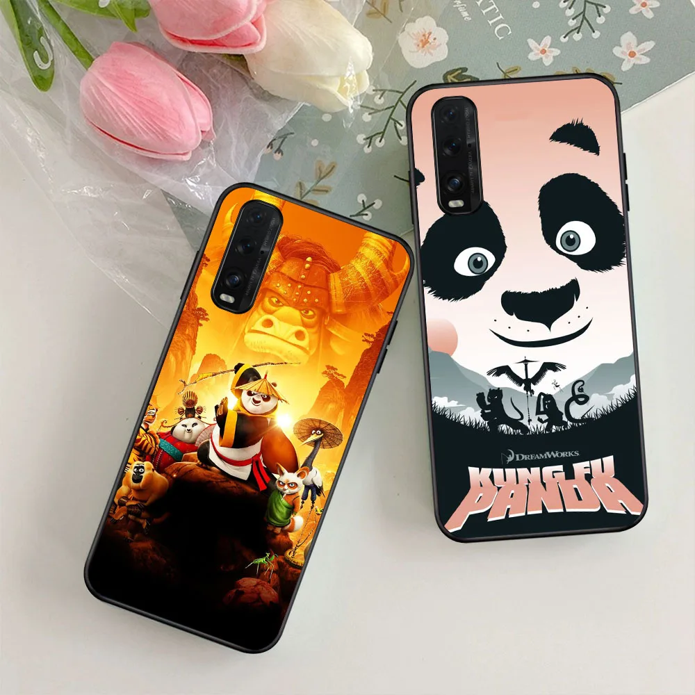 OSN-24 Kung Fu Panda Mäkké puzdro Pre Samsung S10 S10E S20 FE S21 S7 Okraji S8 S9 Ultra Plus Lite