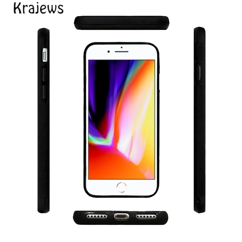 Krajews Techno Hudby Telefón puzdro Pre iPhone 15 SE2020 14 6 7 8 plus XS XR 11 12 mini 13 pro max coque Shell Fundas