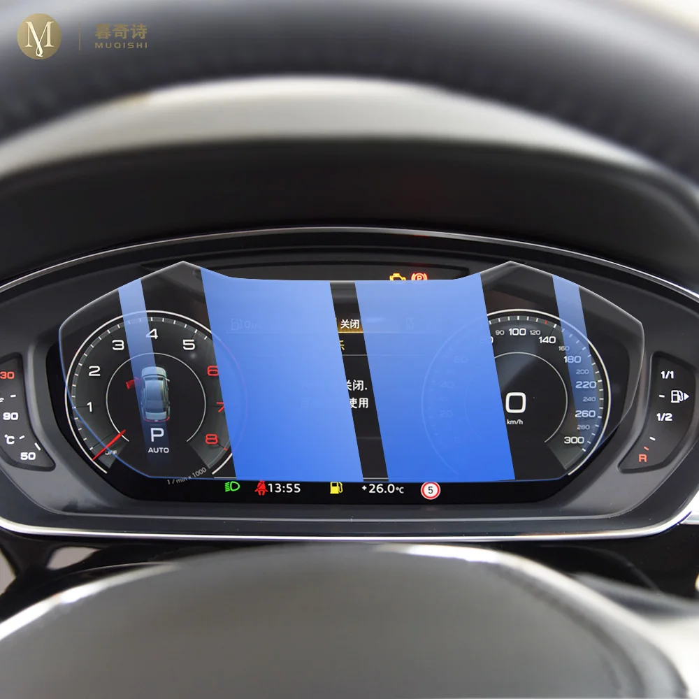 Pre Audi A8/ Audi TT 2020-2023 Interiéru Vozidla Centrum šetriča obrazovky konzoly kalenie skla film Proti poškriabaniu LCD displej Anti modrá