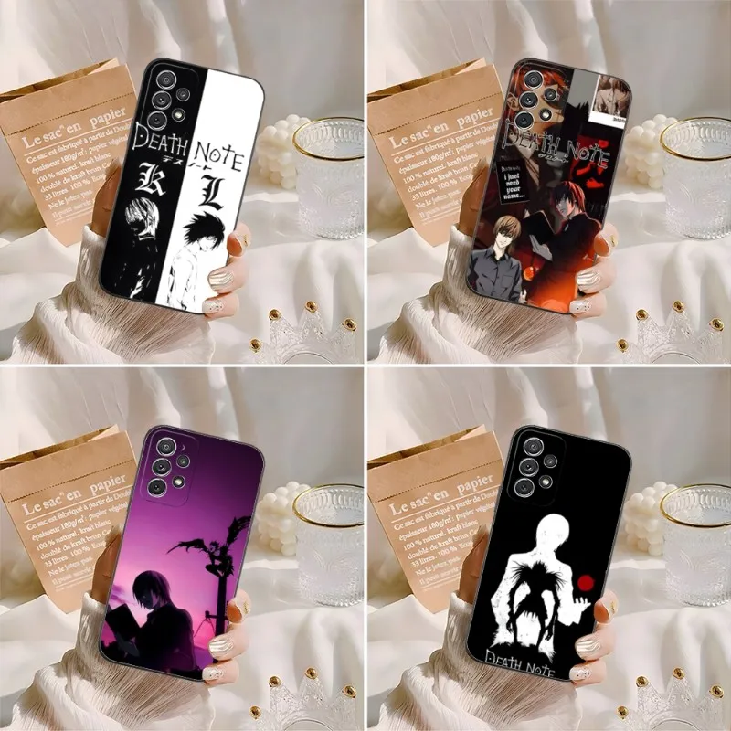 Anime Death Note, Ryuk Telefón Puzdro Pre Samsung Galaxy S21 S22 S20 S30 S7 S10 S8 S9 S6 Pro Plus Okraj Ultra Fe Shockproof Kryt