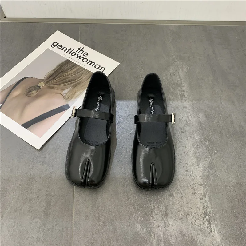 Móda Nové Žien Bežné Sandále Split Prst Platformu Mary Jane Topánky Vintage Čerpadiel, Plytkých Pevný Dievča Denne Ninja Topánky Bailamos