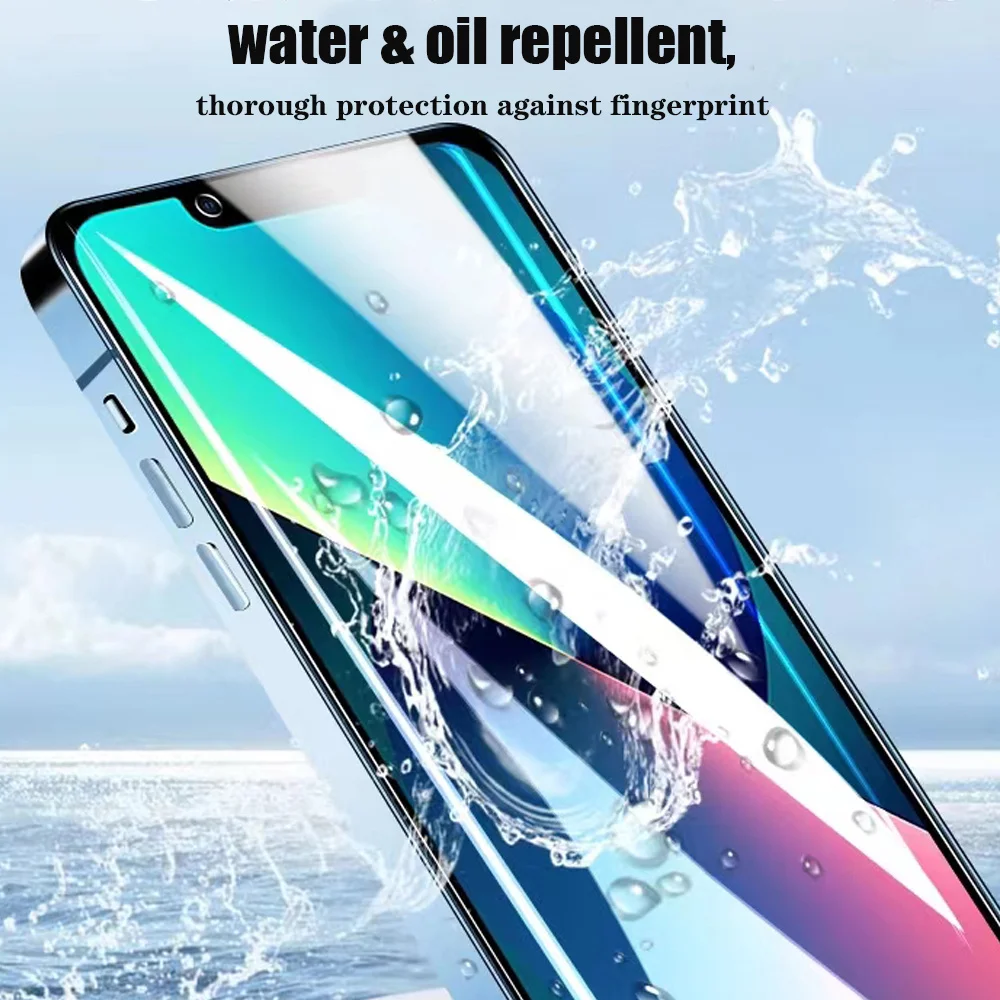 2ks Plný Kryt Pre iPhone 13 14 11 Pro Max 12 mini Hydrogel Film Screen Protector Pre iPhone 14 Plus 8 7 6 6s SE X XS Nie Sklo