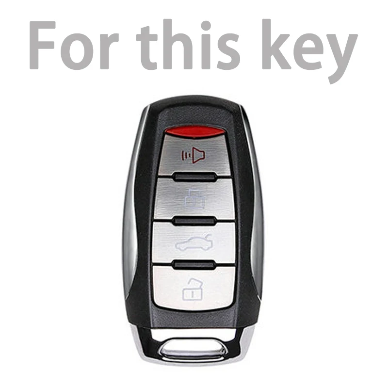 TPU Uhlíkových Vlákien Auto Smart Key puzdro Pre Veľký Múr Haval/Hover H6 H7 H4 H9 F5 F7 H2S Auto Držiteľ Shell Fob Príslušenstvo