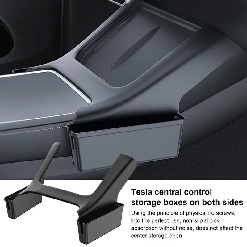 Pre Tesla Model 3 Model Y Centrálne Riadenie Úložný Box Interiéru Vozidla Upravené Časti Sedlo Box Automobilových Dielov Pre Skladovanie