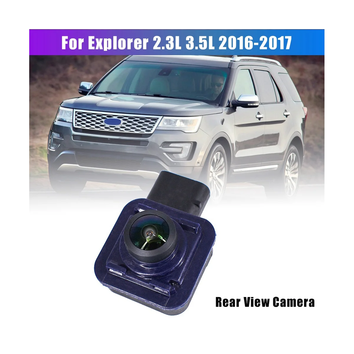 GB5T-19G490-AB Nová parkovacia Kamera Zadnej Kamery Parkovacieho Pomáhať Zálohy Kamera pre Ford Explorer 2016-2019