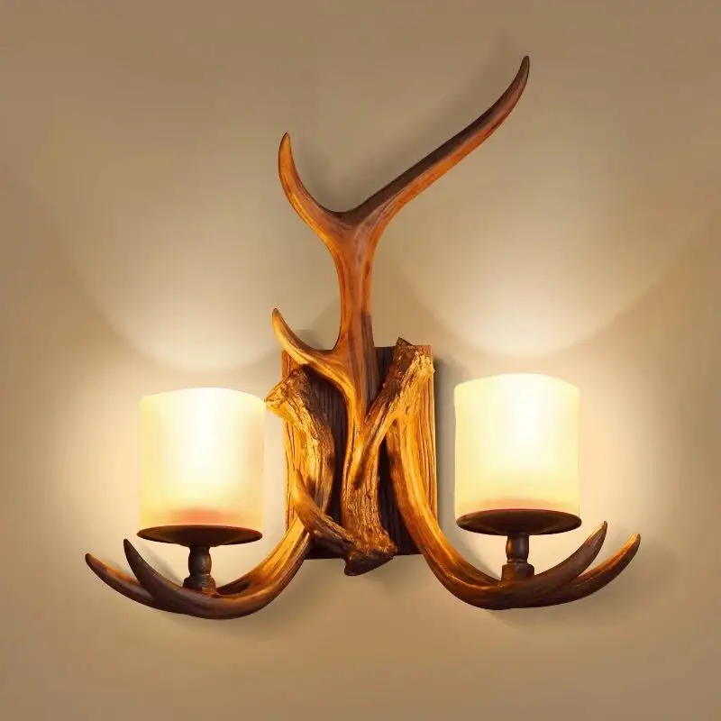AFRA Moderné Parohy Stenu Sconce Osvetlenie Vnútorné Tvorivé Nočné Led Lampy pre Domáce Obývacia Spálňa Verandu Dekor