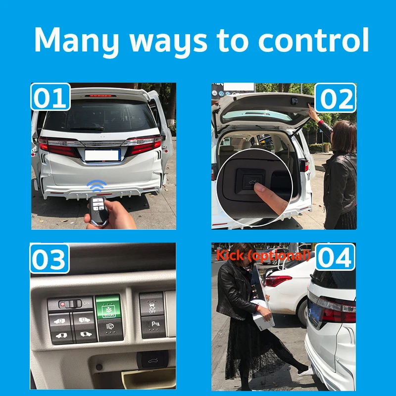 Pre MG GS AS21 2015~2019 Auto Power batožinového priestoru Výťahu, Elektrické Poklop zadných dverí Chvost Brány Vzpery Auto Pohon Zadné Dvere