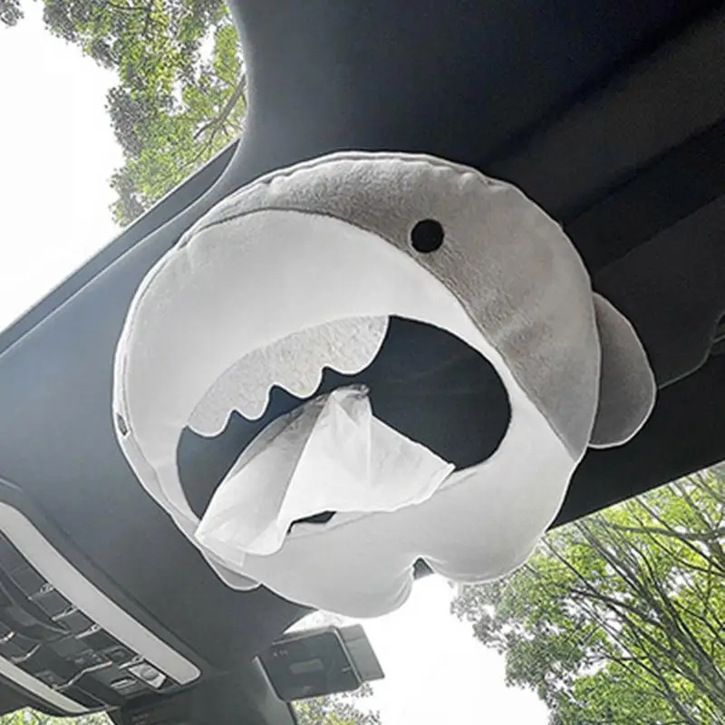 Cartoon Shark Auto Tkaniva Držiteľ Odolné Sedadlá Späť Závesy Papier Organizátor Tkaniva Box, Držiak Na Auto Home Office Cestovné Vozidlo