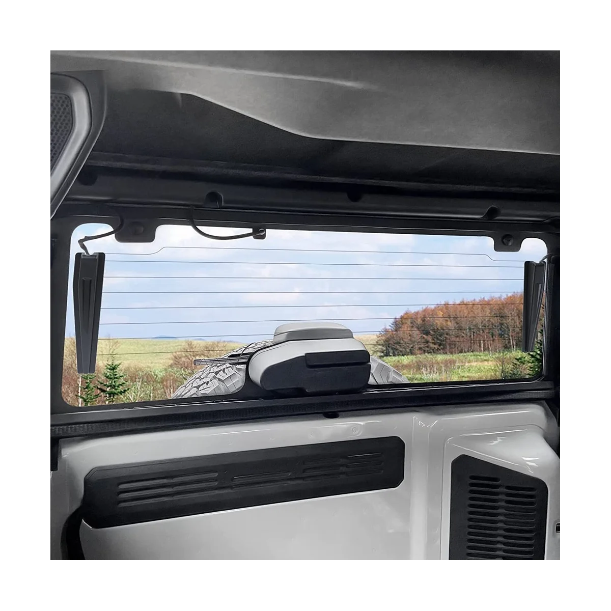 Zadné Sklo Ohrevu Drôtu Ochranné Dekorácie Kryt pre Ford Bronco/Bronco Šport 2021-2023 Príslušenstvo