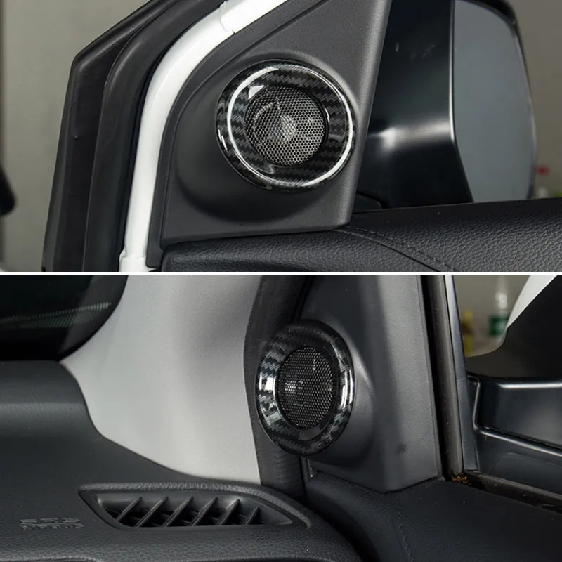 Hivotd Dvere Auta Zvuk Stereo Audio Rám Reproduktor Rim Kryt Výbava Styling Auto Interiérové Doplnky Pre Honda CR-V CRV 2017-2021