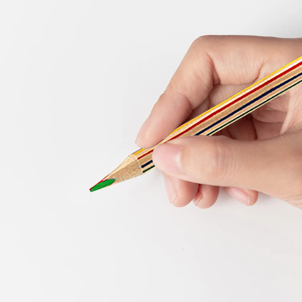 30pcs Kreslenie Ceruzkou Sada 4 v 1 Dúha Farieb Dreva Ceruzka pre Umenie Sfarbenie Školské potreby