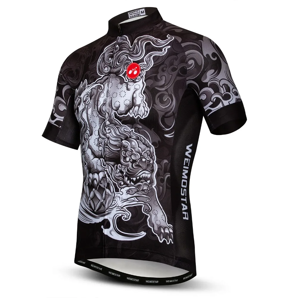 2021 pánske Cyklistické Dresy Rýchle Suché Leto Tím Cyklistické Oblečenie Cyklus Nosiť Tričko Ropa Ciclismo MTB Cyklistické Dresy Top Skull Čierne