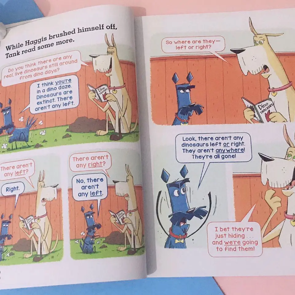 3 Ks/Sada Tlačenku a Nádrže Rozpútal Vtipný anglický Komiks Knihy pre Deti Livre Libro