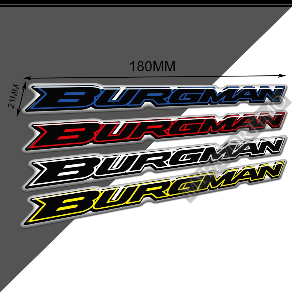 Pre Suzuki Burgman 125 200 400 650 Skúter Nálepky Znak, Odznak S Logom Obtlačky Tank Pad 2018 2019 2020 2021 2022 Motocykel