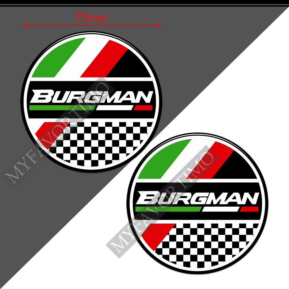 Pre Suzuki Burgman 125 200 400 650 Skúter Nálepky Znak, Odznak S Logom Obtlačky Tank Pad 2018 2019 2020 2021 2022 Motocykel