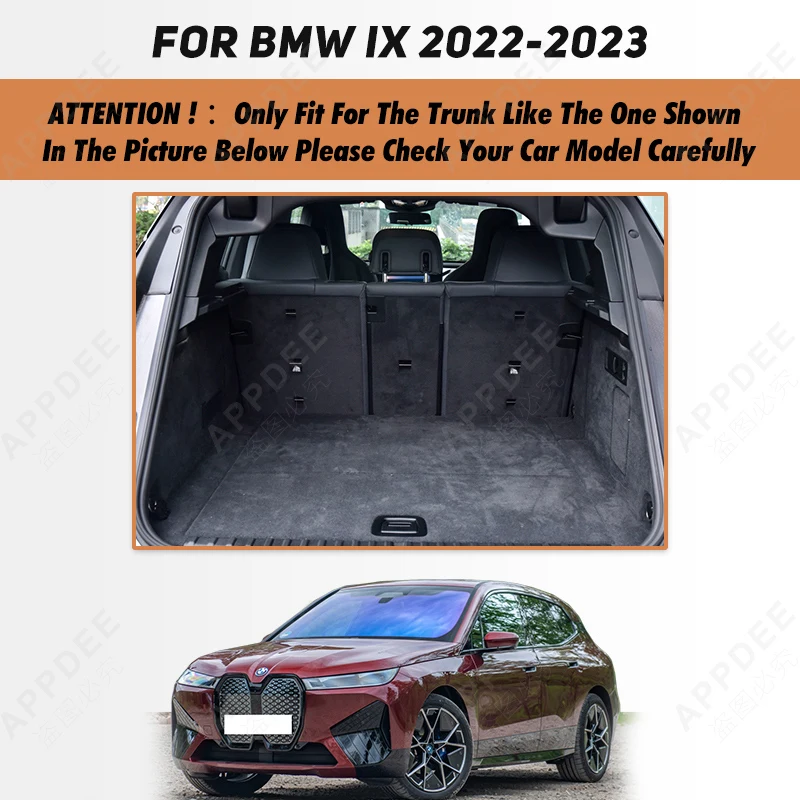 Auto Rohož batožinového priestoru Pre BMW iX 2022 2023 Vlastné Auto Príslušenstvo Auto Dekorácie Interiéru