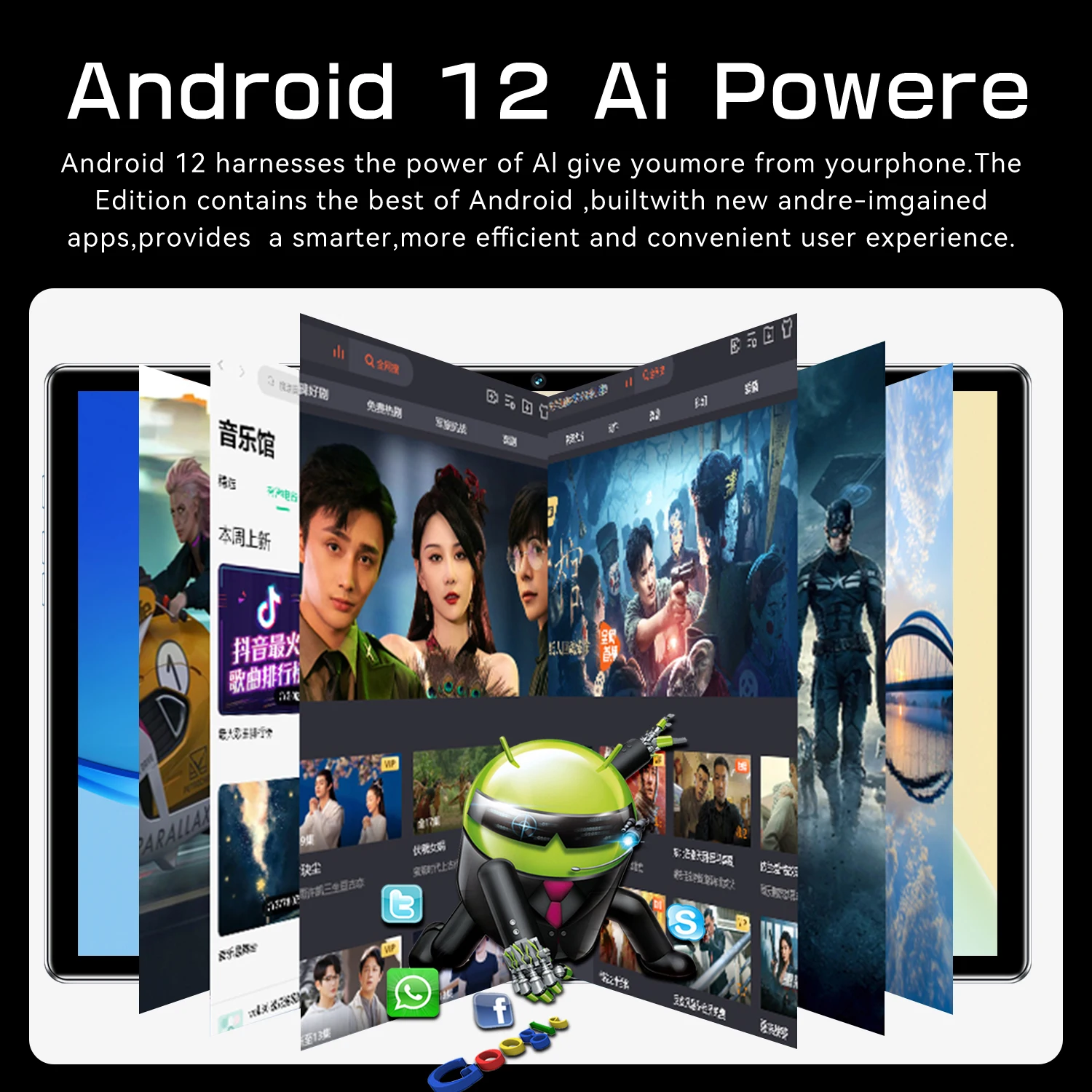 2024 Globálna Verzia Android Tablet 6 Pad Pro 10.1 palcový Tablette 16GB+1 TB s klávesnicou 5G Dual SIM Kartu alebo WIFI Original Tablety