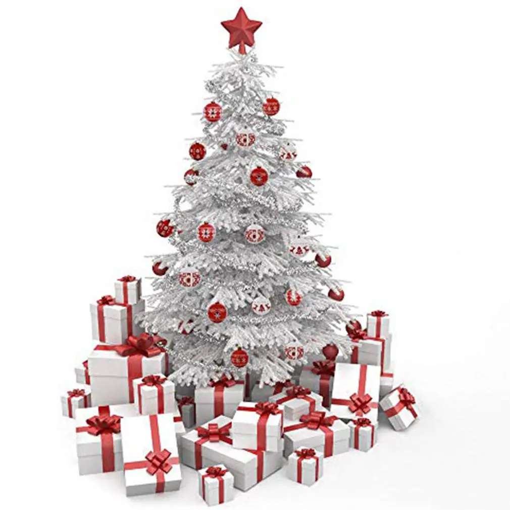 24pcs Vianočné Gule, Ozdoby na Vianočný Stromček Vianočné Ozdoby 6typ Vianočné Gule Domova 2024 Nový Rok Darčeky