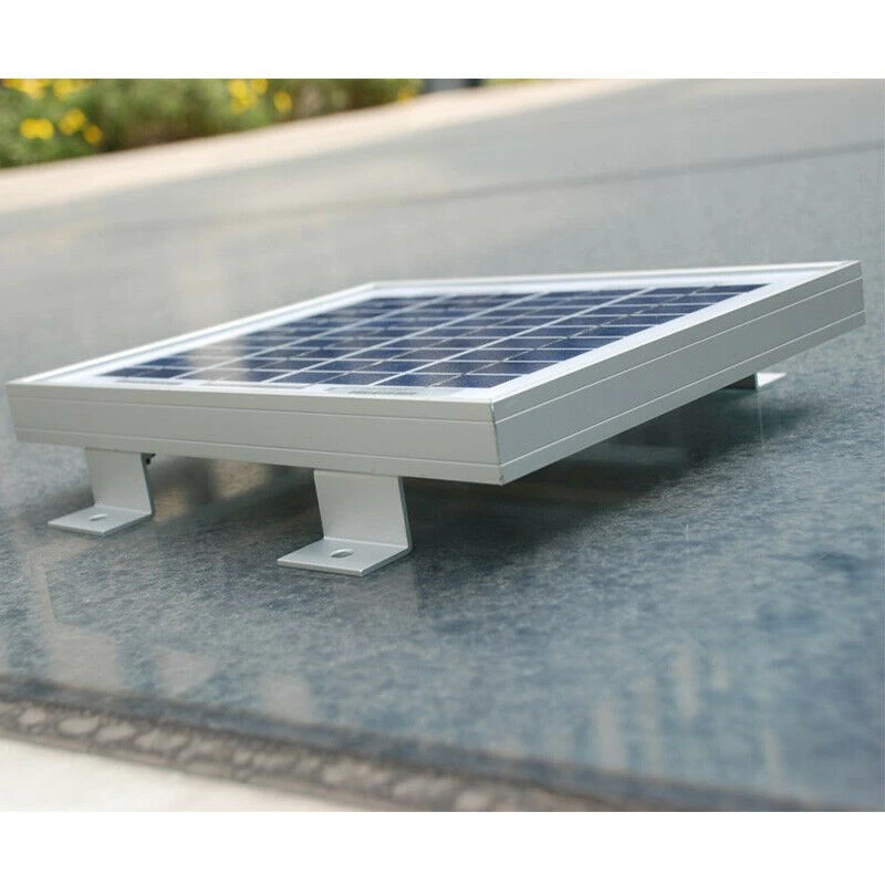 4pcs/set Solárnych panelov Upevnenie na Stenu Z-tvarované Hliníkové Strešné Držiak Carvan Solárneho Systému Inštalačné Príslušenstvo