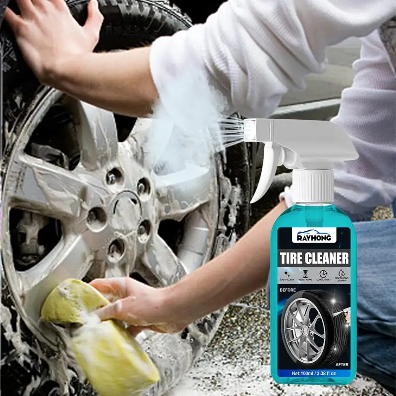 Auto Čistič Interiéru Podrobne Dodávky Auto Starostlivosti Wheel Cleaner Spray Rim Čistič Pre Trvalú Ochranu Interiéru Vozidla