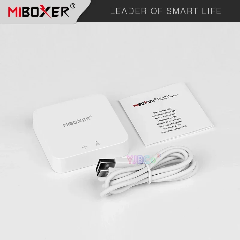Miboxer Zigbee 3.0 Bránou ZB-Box3 wireless/ZB-Box2 Káblové pripojenie WiFi Smart Radič podporuje Hlasovú APP control on-line upgrade