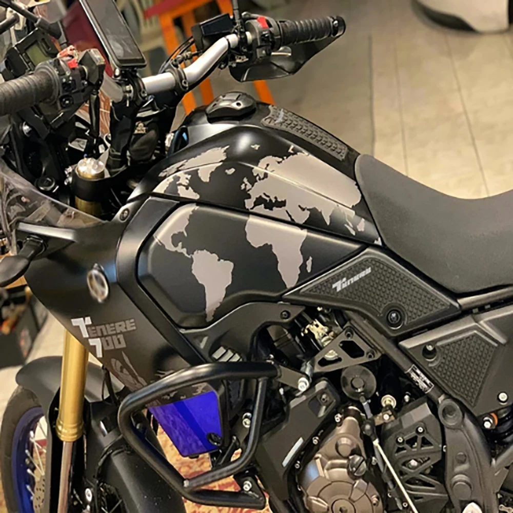 Motocykel Palivovej Nádrže Pad Strane Nádrže Nálepky Non-Slip Obtlačky Nepremokavé Podložky Pre Yamaha Tenere 700 XTZ 690 XTZ 700 2019-2020