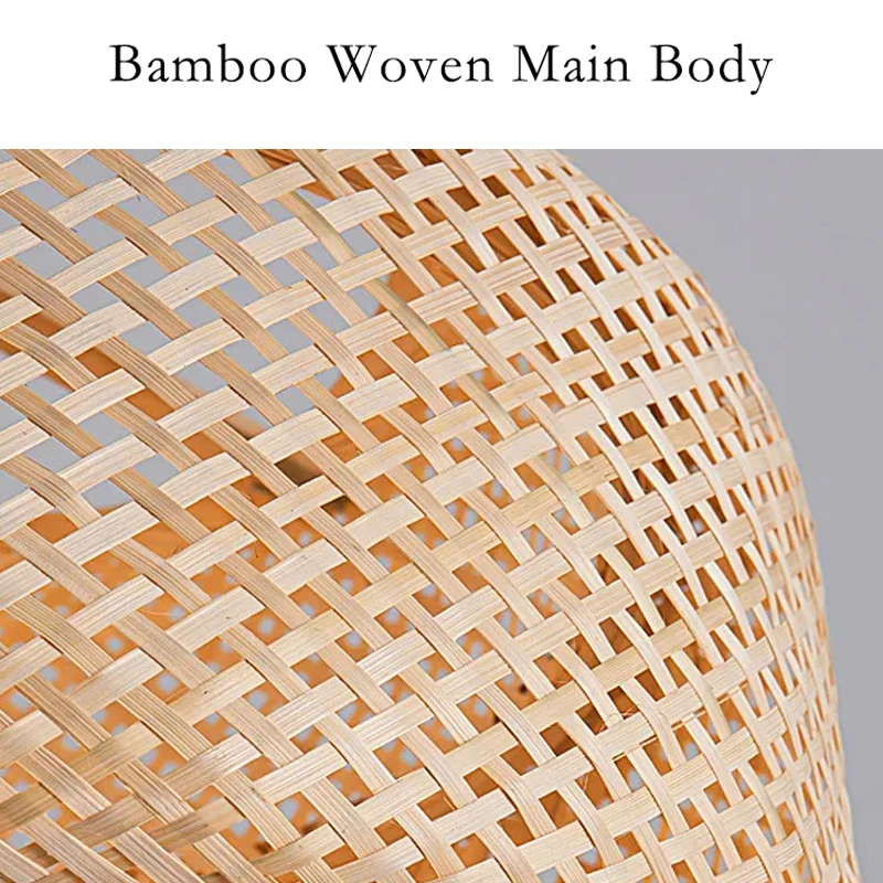 30 cm Moderný Bambusu Prívesok Svetla Ručne Tkané Bambusu Umenie Luster Jedáleň Svietidla Luster Spálňa Jedáleň Lampa